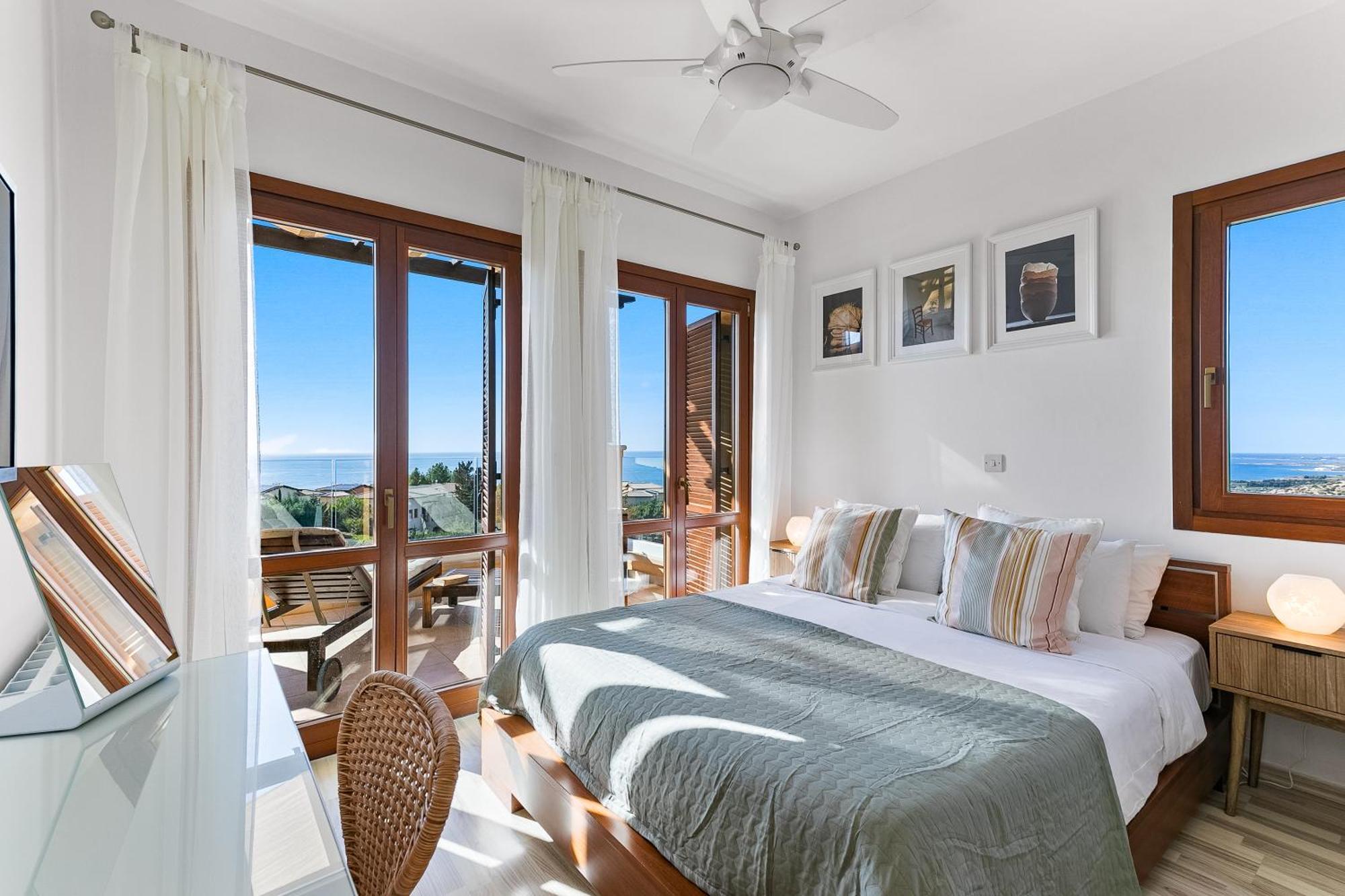 2 Bedroom Apartment Thalassa With Sea And Sunset Views, Aphrodite Hills Resort Sakarya Dış mekan fotoğraf