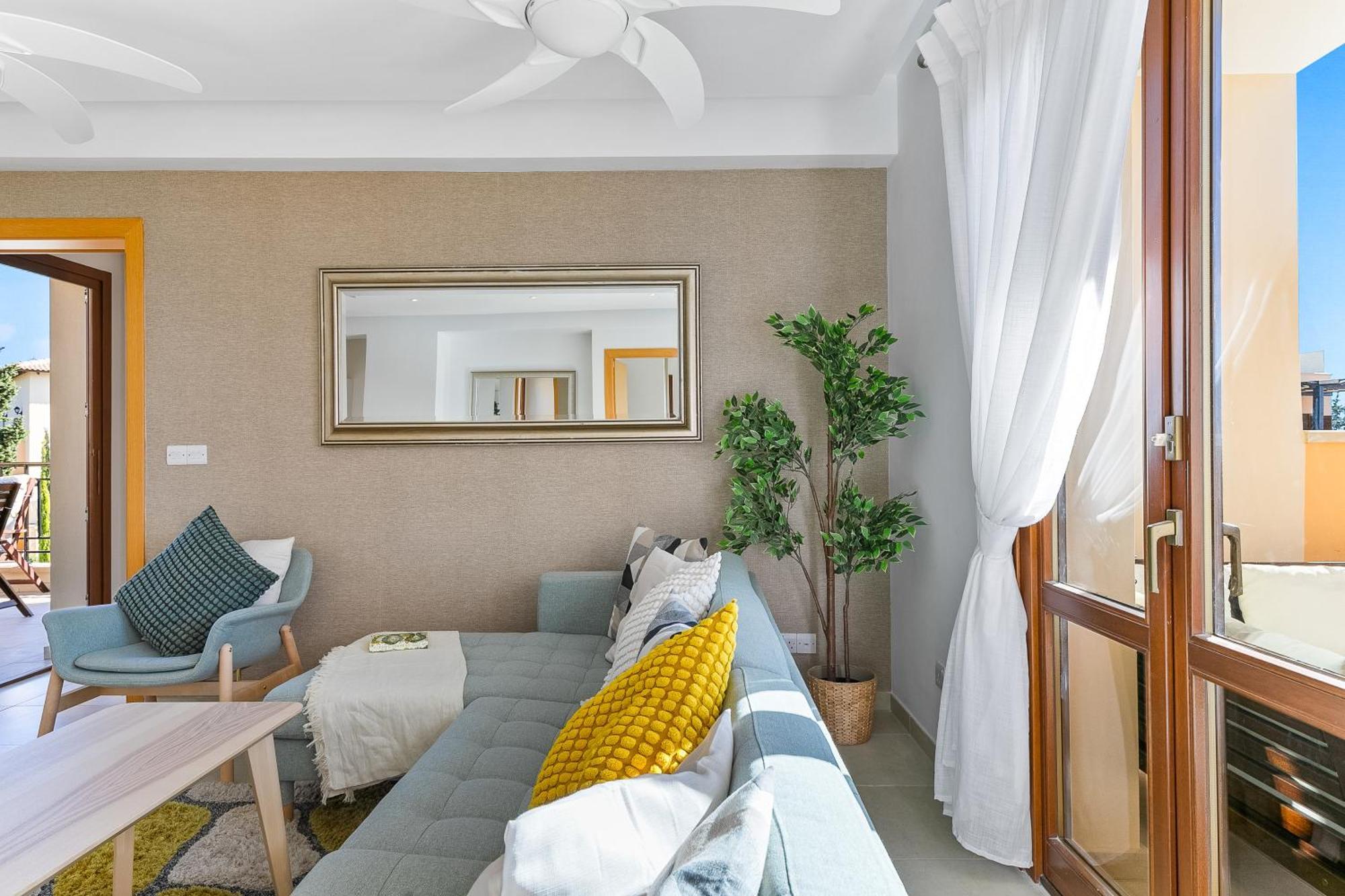 2 Bedroom Apartment Thalassa With Sea And Sunset Views, Aphrodite Hills Resort Sakarya Dış mekan fotoğraf