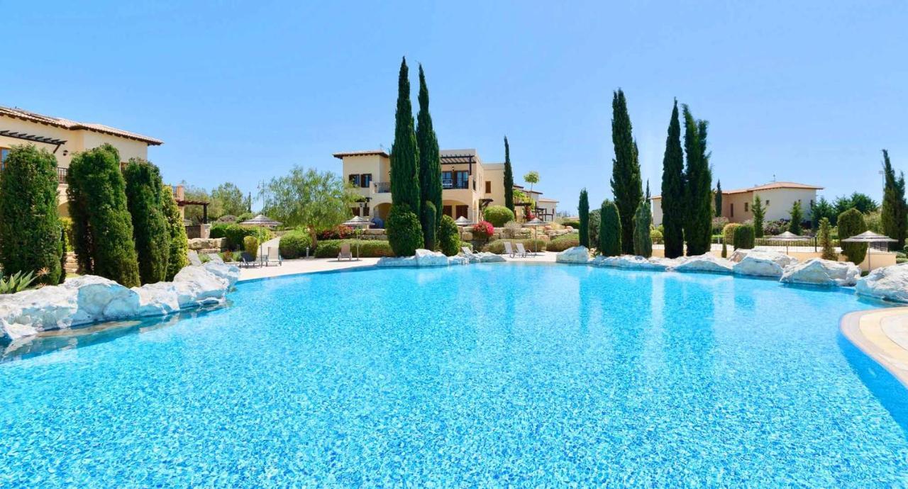 2 Bedroom Apartment Thalassa With Sea And Sunset Views, Aphrodite Hills Resort Sakarya Dış mekan fotoğraf