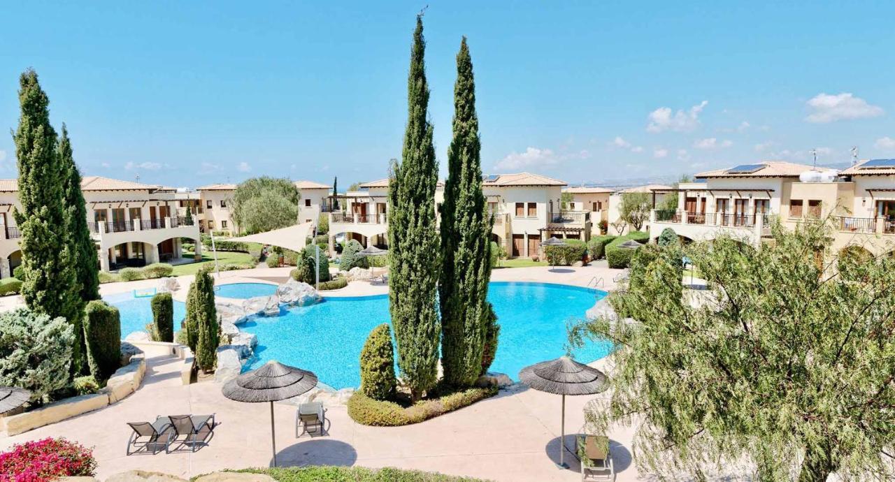 2 Bedroom Apartment Thalassa With Sea And Sunset Views, Aphrodite Hills Resort Sakarya Dış mekan fotoğraf